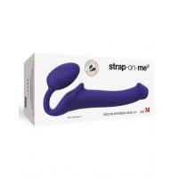 Безремневой страпон Strap-On-Me Violet M, полностью регулируемый, диаметр 3,3см Безремневой страпон Strap-On-Me Violet M, полностью регулируемый, диаметр 3,3см