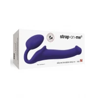 Безремінний страпон Strap-On-Me Violet M, повністю регульований, діаметр 3,3 см — Переглянути зображення 3