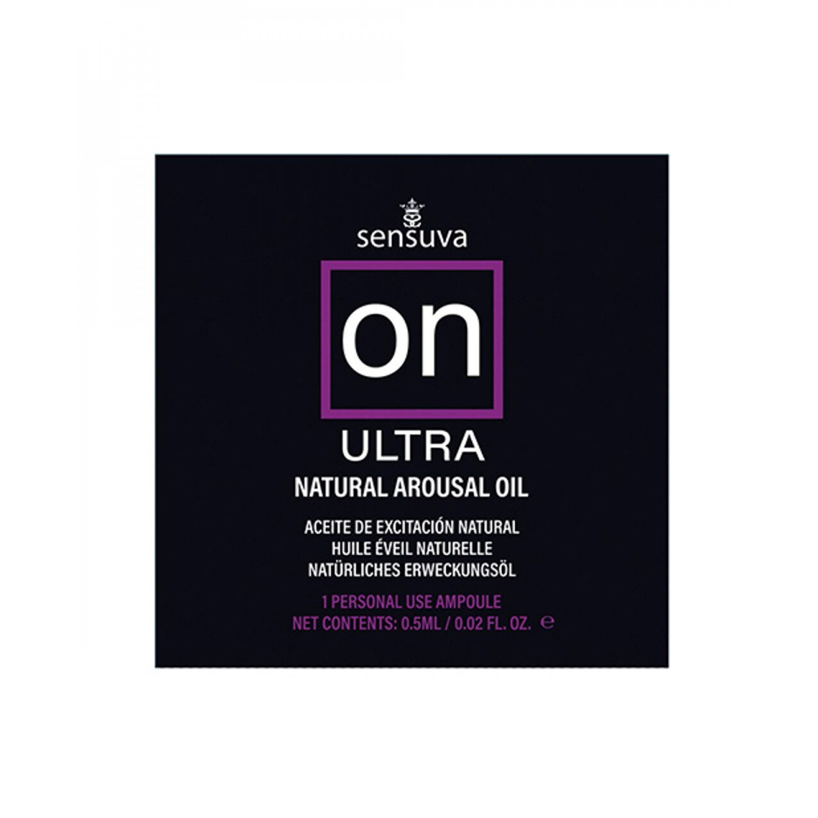Пробник збудливого масла Sensuva - ON Arousal Oil for Her Ultra (0,5 мл)
