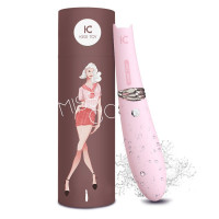 Вакуумный стимулятор с вибрацией KISTOY Miss CC Pink, можно использовать как вибратор, диам. 3,6см — Просмотреть изображение 8