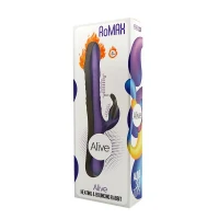 Вібратор-кролик з підігрівом і ротацією Alive RoMAX Purple — Переглянути зображення 2