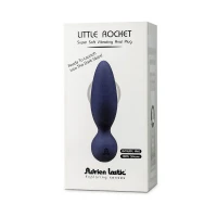 Анальна вібропробка Adrien Lastic Little Rocket макс. діаметр 3,5 см, soft-touch — Переглянути зображення 5