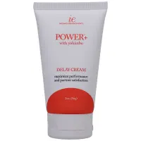 Потужний крем-пролонгатор Doc Johnson Power+with Yohimbe Delay Cream, екстракт Йохимбе, 56 г, коробка — Переглянути зображення 2