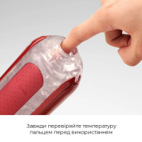 Набор мастурбатора с нагревателем Tenga Flip Zero Red + Flip Warmer — Просмотреть изображение 7