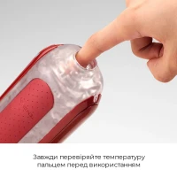Набір мастурбатора із нагрівачем Tenga Flip Zero Red + Flip Warmer — Переглянути зображення 7