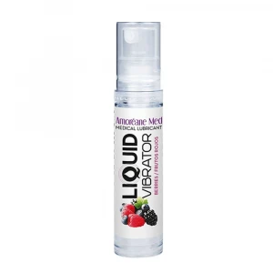 Лубрикант з ефектом вібрації Amoreane Med Liquid Vibrator Berries (10 мл)