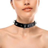 Нашийник із шипами Art of Sex - Collar Spikes — Переглянути зображення 1