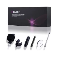Набір адаптерів для секс-машин Hismith Luxury Kit - KlicLok System Set — Переглянути зображення 1