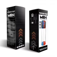 Автоматична вакуумна помпа Men Powerup Passion Pump Red, LED-табло, перезаряджувана, 8 режимів — Переглянути зображення 5