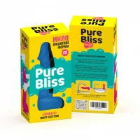 Мило у формі пеніса Pure Bliss MINI Dark Blue, крафтове мило-член, натуральне — Просмотреть изображение 7