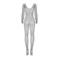 Сетчатый бодистокинг с длинным рукавом Obsessive Bodystocking N109 black S/M/L, черный, комбинезон Сетчатый бодистокинг с длинным рукавом Obsessive Bodystocking N109 black S/M/L, черный, комбинезон