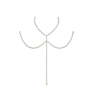 Намисто під перлини на декольте Obsessive A757 necklace pearl