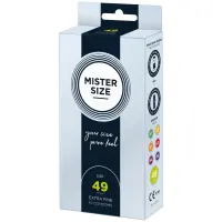 Презервативи Mister Size - pure feel - 49 (10 condoms), товщина 0,05 мм — Переглянути зображення 2