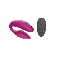 Смарт-вібратор для пар We-Vibe Sync 2 Rose, 10 віброрежимів, пульт ДК — Просмотреть изображение 2