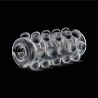 Мастурбатор Blush Rize – Swich Glow in the Dark Masturbator Clear, двосторонній, світиться в темряві — Переглянути зображення 9