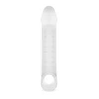Насадка на член Boners Supporting Penis Sleeve, +5 см до довжини, отвір для яєчок — Просмотреть изображение 5