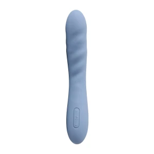Смарт-вібратор з пульсацією Svakom Ava Neo Cornflower Blue, 15 режимів роботи, водонепроникний