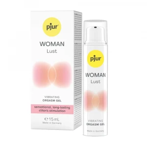 Рідкий вібратор для клітора pjur Woman Lust 15 мл, на водній основі, з ефектом мурашок