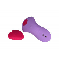 Вибратор в трусики FairyGasm HeartGem violet, на магните, пульт ДУ — Просмотреть изображение 7