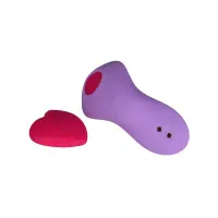 Вібратор у трусики FairyGasm HeartGem violet, на магніті, пульт ДК — Переглянути зображення 11