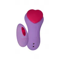 Вібратор у трусики FairyGasm HeartGem violet, на магніті, пульт ДК — Переглянути зображення 2
