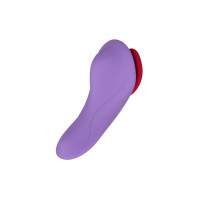 Вибратор в трусики FairyGasm HeartGem violet, на магните, пульт ДУ