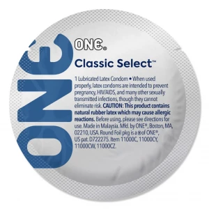 Набір презервативів ONE Classic Select Contest Collection, 100 шт, зі змазкою, паковання-тубус