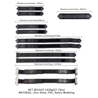 Фіксатори рук та ніг для ліжка LOCKINK BDSM Adjustable Bed Restraint Kit — Переглянути зображення 3