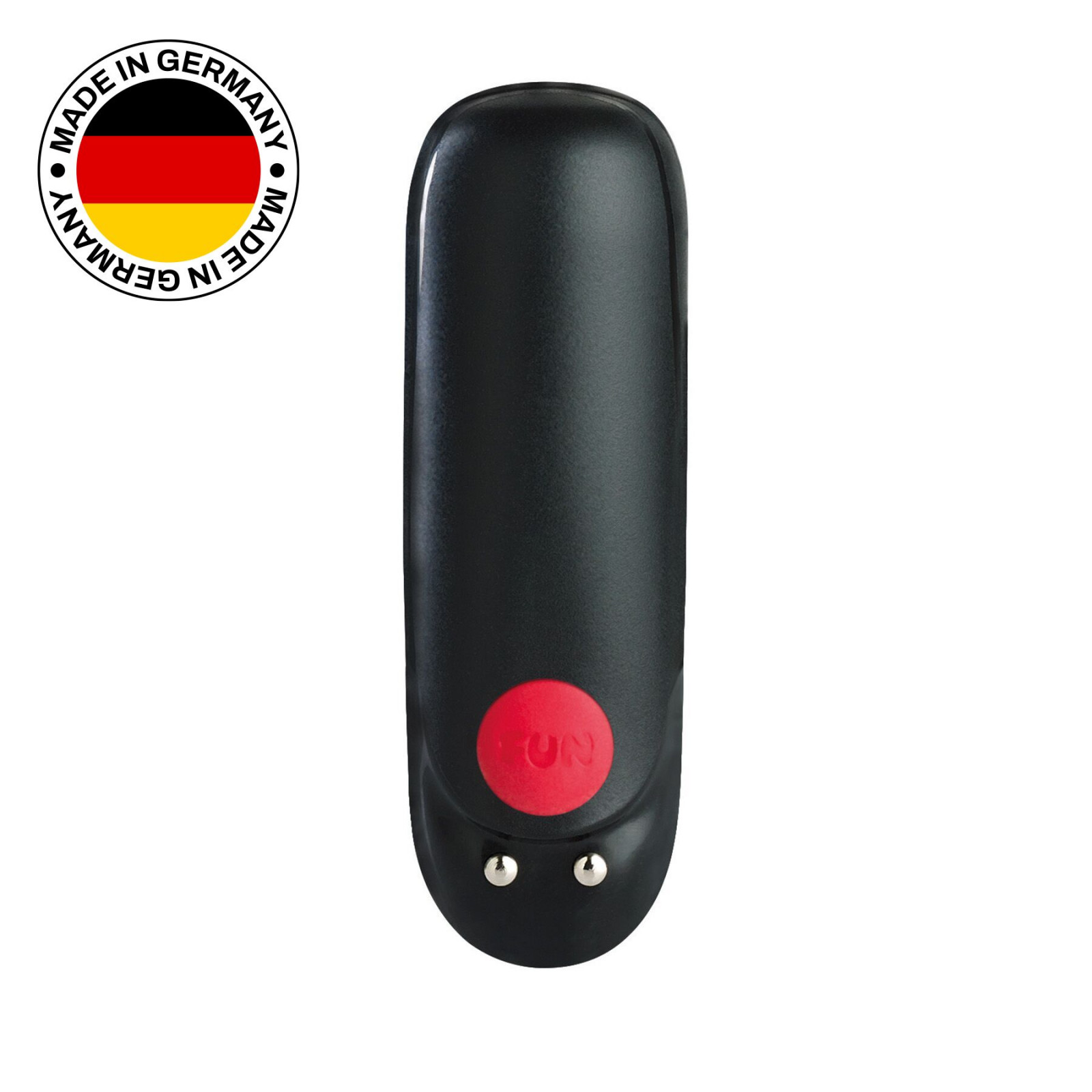 Вибропуля Fun Factory Massage BULLET, черная, диаметр 2,5 см, 3 скорости, 3 рисунка вибрации