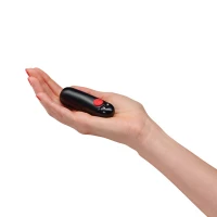 Віброкуля Fun Factory Massage BULLET, чорна, діаметр 2,5 см, 3 швидкості, 3 малюнки вібрації — Переглянути зображення 3
