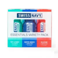 Набір Swiss Navy Essentials Variety Pack 3 х 30 мл — Просмотреть изображение 1