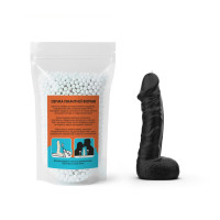 Свеча в виде члена Чистий Кайф LARGE Black