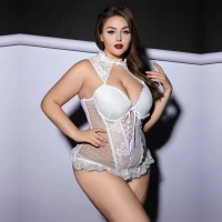 Корсет JSY P61132 White Plus Size — Переглянути зображення 5