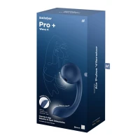 Смарт-стимулятор точки G + вакуумний стимулятор клітора Satisfyer Pro+ Wave 4 Connect App — Переглянути зображення 5