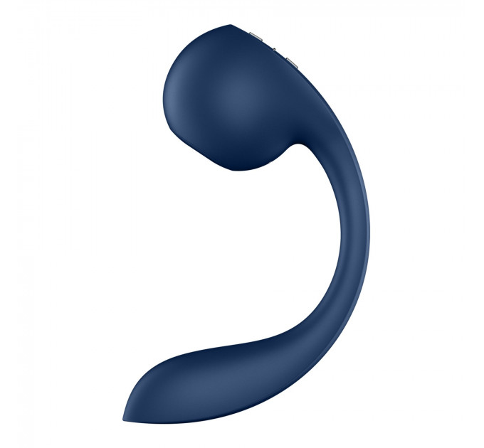 Смарт-стимулятор точки G + вакуумний стимулятор клітора Satisfyer Pro+ Wave 4 Connect App