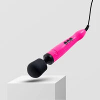 Вибромассажер DOXY Die Cast Massager Hot Pink, очень мощный, питание 220В, металлический корпус — Просмотреть изображение 6