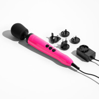Вібромасажер DOXY Die Cast Massager Hot Pink, дуже потужний, живлення 220В, металевий корпус Вібромасажер DOXY Die Cast Massager Hot Pink, дуже потужний, живлення 220В, металевий корпус