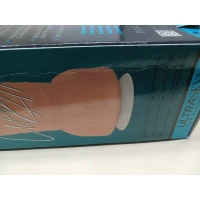 Фалоімітатор Doc Johnson Signature Cocks Girthmasterr 8.5 inch UltraSkyn (ушкодження на пакованні!!!) — Переглянути зображення 4