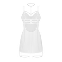 Бэби-долл Obsessive Arrowel White chemise S/M