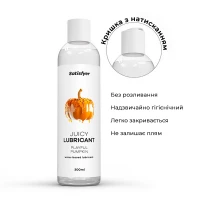 Лубрикант на водній основі Satisfyer Juicy Lubricant Playful Pumpkin water based 300 мл — Переглянути зображення 3