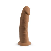 Фалоімітатор SilexD Henry Caramel (MODEL 2 size 7.5in), двошаровий, силікон + Silexpan, діаметр 4,8 см — Просмотреть изображение 3
