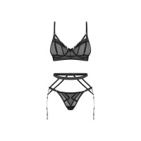 Комплект Obsessive Euridia 3-pcs set XL/2XL