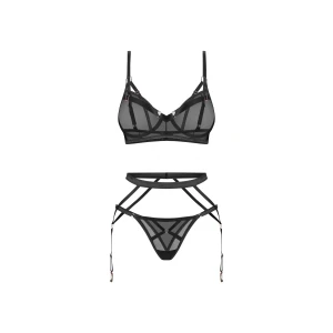 Комплект Obsessive Euridia 3-pcs set XL/2XL