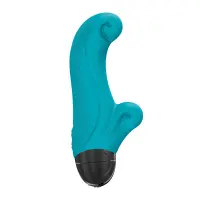 Вібратор-кролик Fun Factory OCEAN Aquamarine, для клітора та точки G, 6 режимів, на батарейках — Переглянути зображення 2