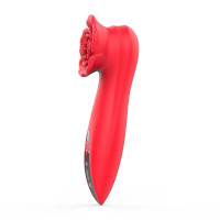 Роскошный вибратор для клитора Loviss Tona Rose Vibrator, в виде розы, 9 режимов — Просмотреть изображение 4