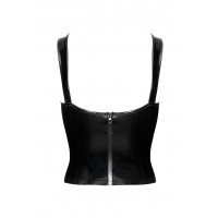 Корсет Noir Handmade F379 Dominae Frontbind PVC Corset Top L — Просмотреть изображение 7