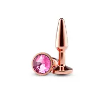 Анальна пробка NS Novelties Rear Assets - Tapered - Small - Rose Gold - Pink — Переглянути зображення 1