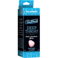 Спрей для минета Doc Johnson GoodHead DeepThroat - Cotton Candy 59 мл (мятая упаковка!!!) — Просмотреть изображение 3