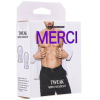 Присоски для сосків Doc Johnson Merci - Tweak - Nipple Sucker Set (м'яте паковання!!!) — Переглянути зображення 4