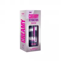 Зволожувальний крем-гель 2в1 Intt Creamy Attraction Blackberry 100мл (м'ята упаковка!!!) — Переглянути зображення 4